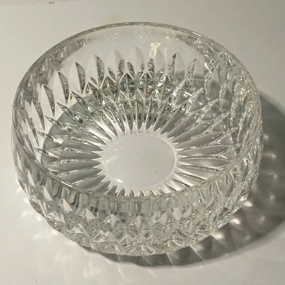 Vintage (80’) Althea Gorham Germany West Mikasa Heavy Full Lead Crystal Bowl